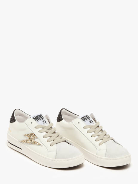 Sneakers Maya Uit Leder Semerdjian Wit women MAYAB672 ander zicht 2