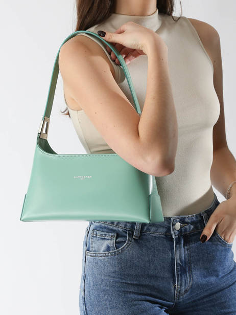 Bucket Bag Suave Leder Lancaster Groen suave ace 20 ander zicht 1