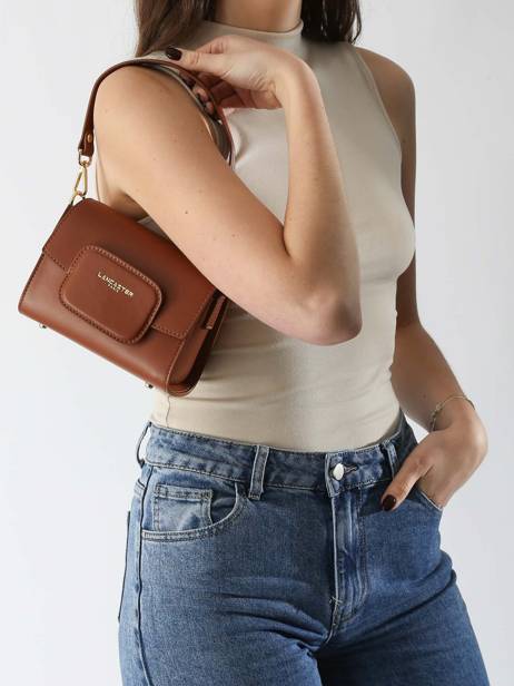 Cross Body Tas Paris Pad Leder Lancaster Beige paris pad 59 ander zicht 1