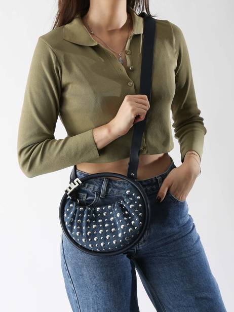 Cross Body Tas Domino Denim En Studs Sonia rykiel Blauw domino SA15CO66 ander zicht 1