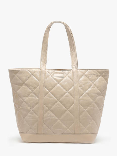 Handtas Cabas Cuir Leder Vanessa bruno Geel cabas cuir 84V40378