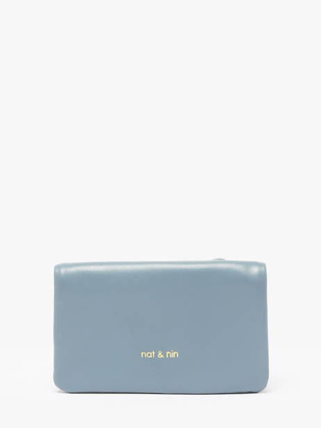 Portefeuille Winnie Leder Nat et nin Blauw vintage WINNIE