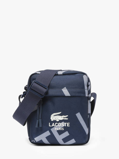 Cross Body Tas Lacoste Blauw neo croc NU4968NZ