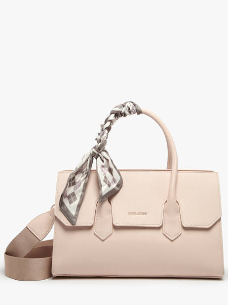 Handtas Saffiano David jones Roze saffiano CM7416