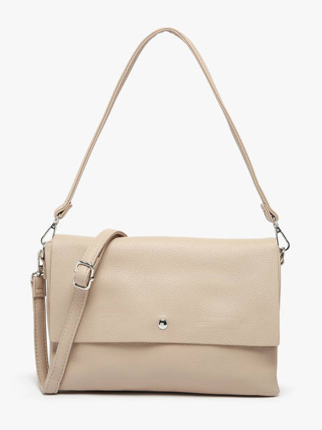 Cross Body Tas Grained Miniprix Beige grained H6996