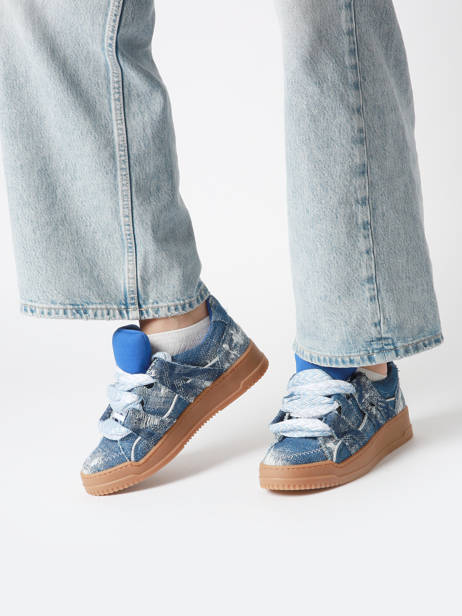 Sneakers Inna Uit Leder Semerdjian Blauw women INNAB337 ander zicht 1