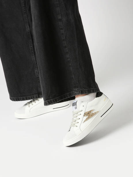 Sneakers Maya Uit Leder Semerdjian Wit women MAYAB672 ander zicht 1
