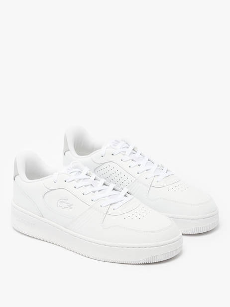 Sneakers L001 Uit Leder Lacoste Wit men 8SMA0018 ander zicht 2