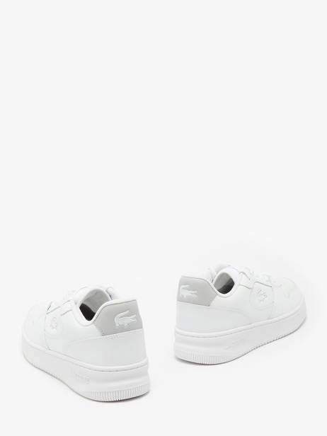 Sneakers L001 Uit Leder Lacoste Wit men 8SMA0018 ander zicht 3