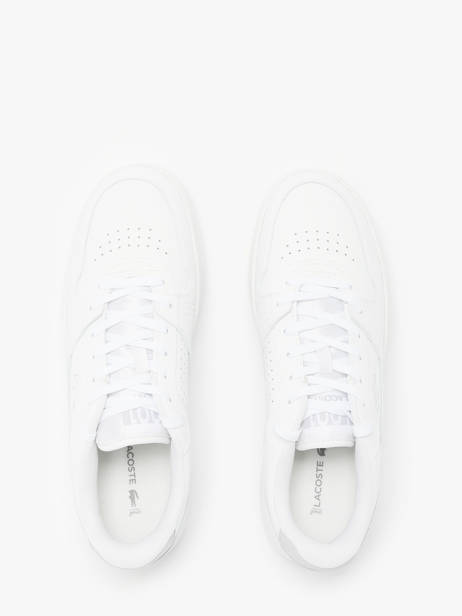 Sneakers L001 Uit Leder Lacoste Wit men 8SMA0018 ander zicht 4