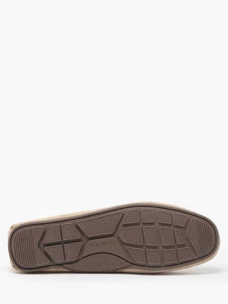 Mocassins Uit Leder Tommy hilfiger Beige men 49980F7 ander zicht 5