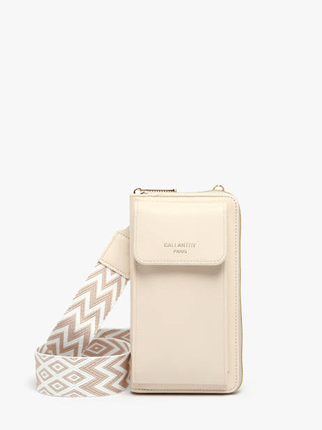 Telefoonetui /cross Body Miniprix Beige gold SF69019