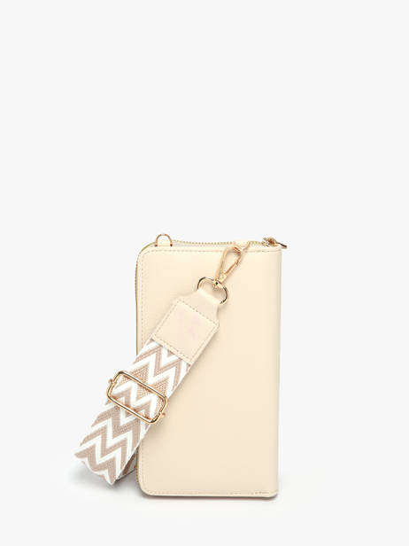 Telefoonetui /cross Body Miniprix Beige gold SF69019 ander zicht 4