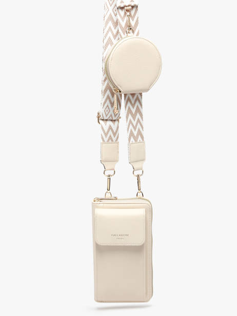 Telefoonetui /cross Body Miniprix Beige gold SF69019 ander zicht 2