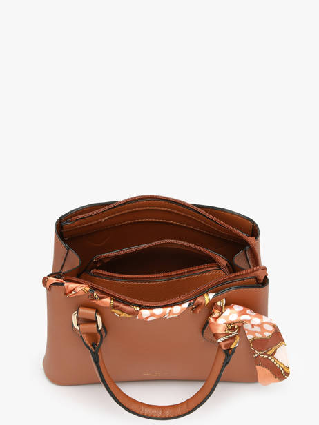 Handtas Grained Miniprix Bruin grained DQ8629 ander zicht 2