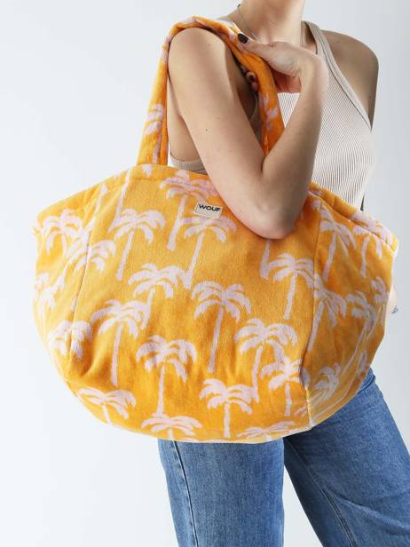 Handtas Tenerife Wouf Oranje tenerife XLTO2507 ander zicht 1