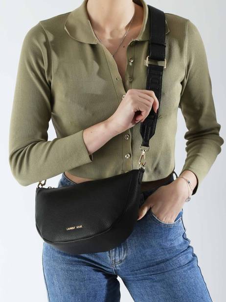 Cross Body Tas Ld Bags Laurent david Zwart ld bags 709 ander zicht 1
