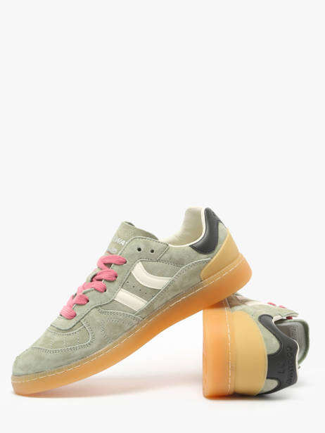Sneakers Goal Uit Leder Coolway Groen women 7603146 ander zicht 3