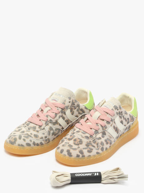 Sneakers Goal Uit Leder Coolway Veelkleurig women 7603184 ander zicht 2