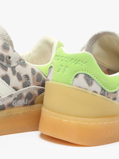 Sneakers Goal Uit Leder Coolway Veelkleurig women 7603184 ander zicht 3