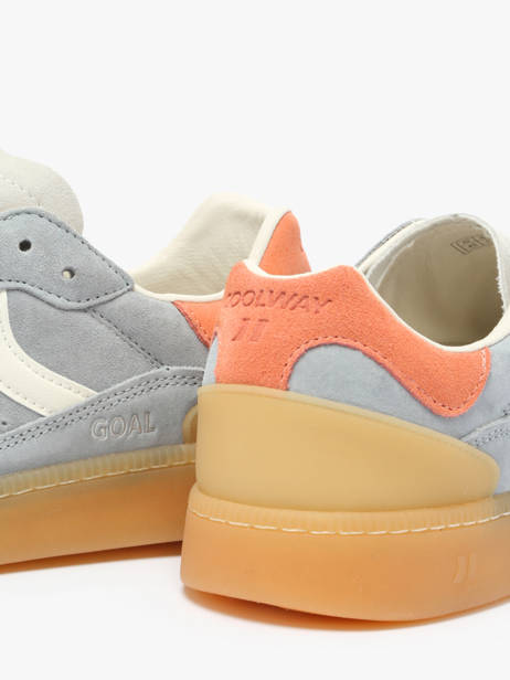 Sneakers Goal Uit Leder Coolway Grijs men 8603602 ander zicht 3