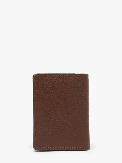 Portefeuille Leder Crinkles Bruin caviar 14255 ander zicht 2