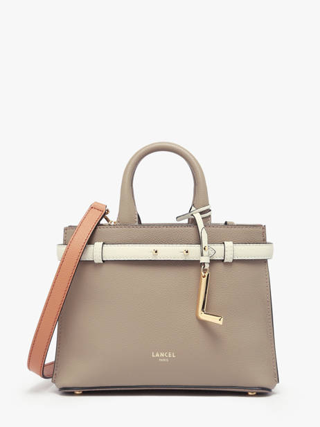 Handtas Faubourg Leder Lancel Wit faubourg A13547