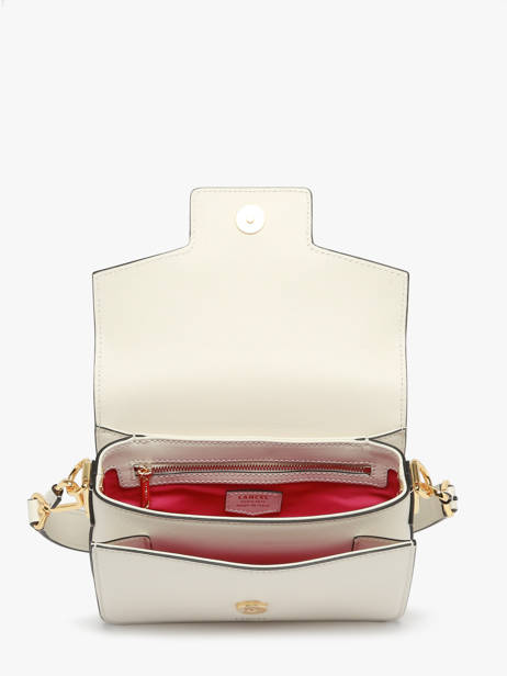 Cross Body Tas Angele Leder Lancel Wit angele A13147 ander zicht 3