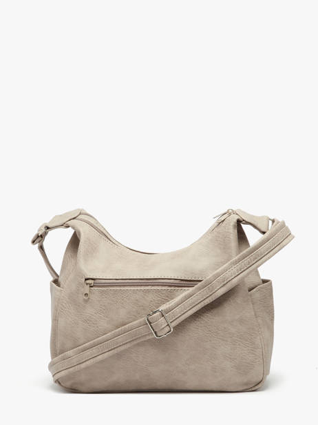 Cross Body Tas Basic Miniprix Beige basic P262 ander zicht 3