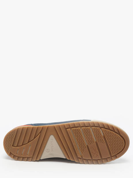 Sneakers Afelpado Uit Leder Fluchos Blauw men F2184 ander zicht 5