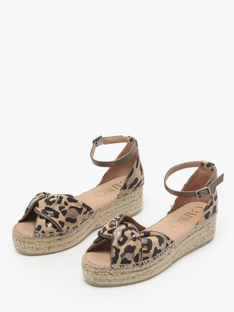 Sandalen Met Sleehak Torgos Gaimo Beige women TORGOS ander zicht 1