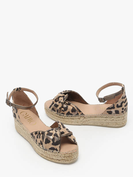 Sandalen Met Sleehak Torgos Gaimo Beige women TORGOS ander zicht 2
