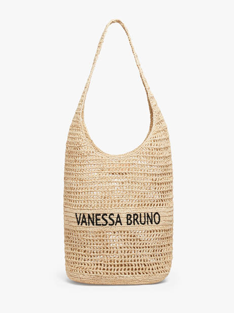 Schoudertas Cabas Raphia Raphia Vanessa bruno Beige cabas raphia 60V40890