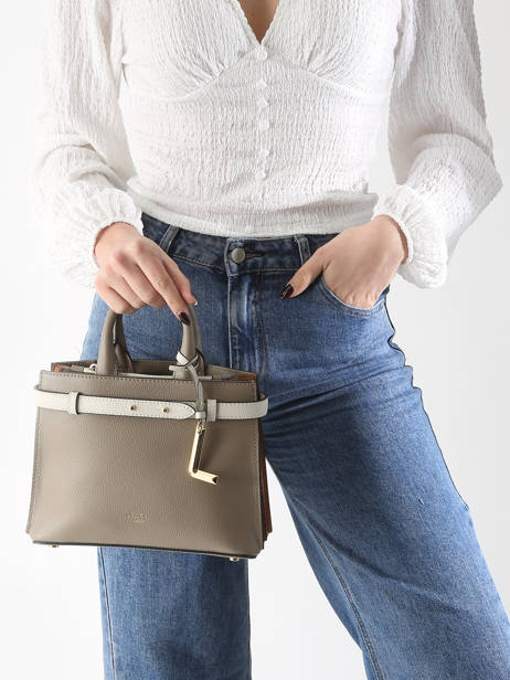 Handtas Faubourg Leder Lancel Wit faubourg A13547 ander zicht 1
