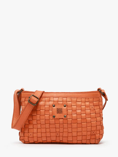 Cross Body Tas Heritage Leder Biba Oranje heritage KA9