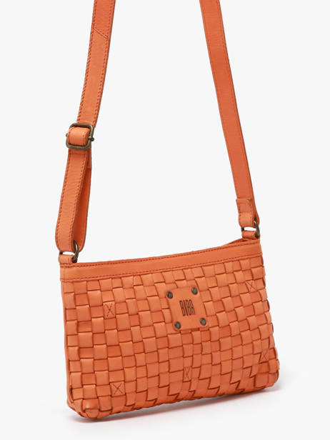 Cross Body Tas Heritage Leder Biba Oranje heritage KA9 ander zicht 2