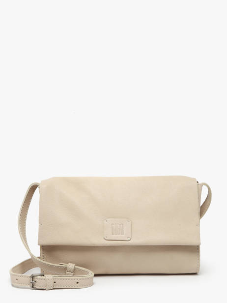 Cross Body Tas Leather Leder Biba Beige leather CET3L