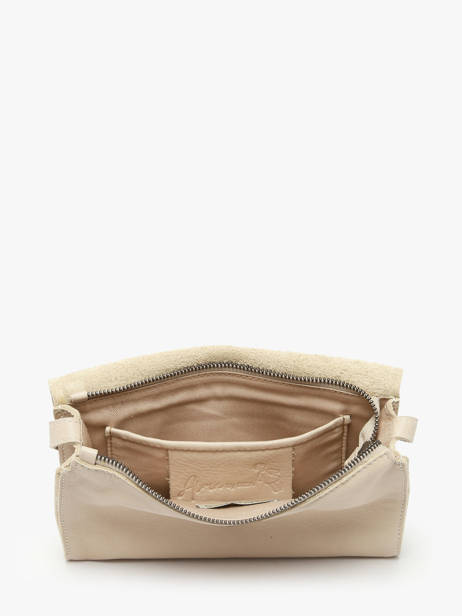Cross Body Tas Leather Leder Biba Beige leather CET3L ander zicht 3