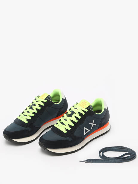 Sneakers Tom Fluo Sun68 Blauw men Z35102 ander zicht 2