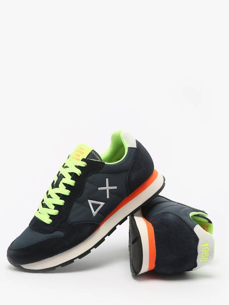 Sneakers Tom Fluo Sun68 Blauw men Z35102 ander zicht 3