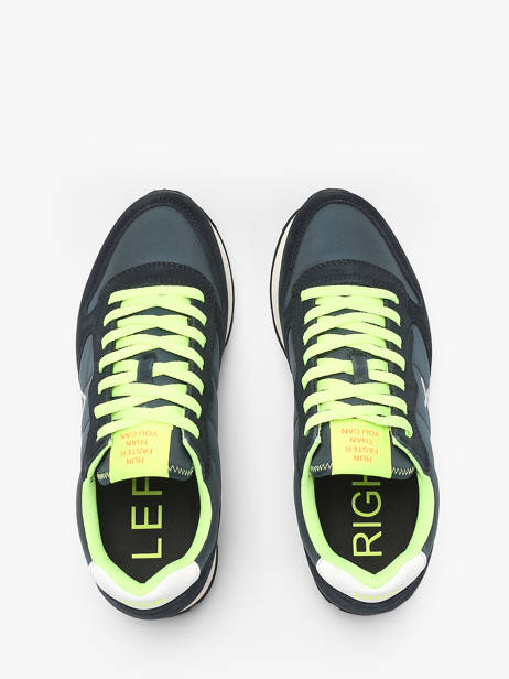 Sneakers Tom Fluo Sun68 Blauw men Z35102 ander zicht 4