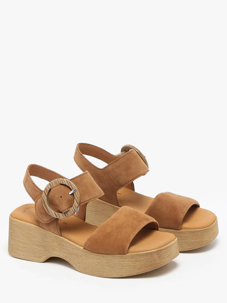 Sandalen Uit Leder Gabor Bruin women 14 ander zicht 1