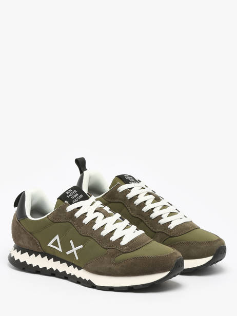 Sneakers Tom Snake Sun68 Groen men Z35104 ander zicht 2