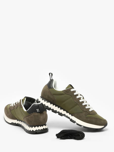 Sneakers Tom Snake Sun68 Groen men Z35104 ander zicht 3