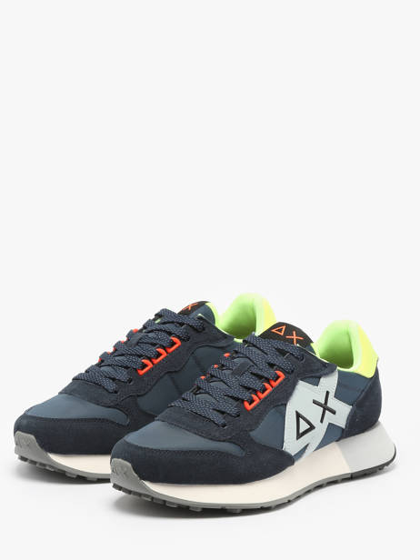 Sneakers Jaki 2.0 Fluo Sun68 Blauw men Z35113 ander zicht 2