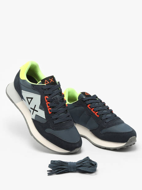 Sneakers Jaki 2.0 Fluo Sun68 Blauw men Z35113 ander zicht 3