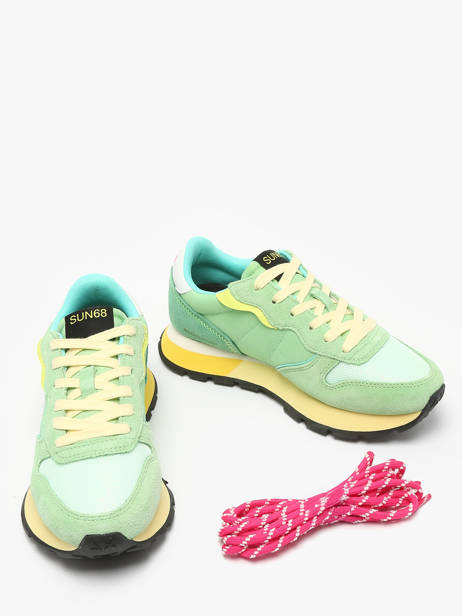 Sneakers Sun68 Groen women Z35204 ander zicht 3