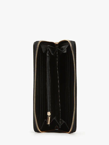 Portefeuille Lulu castagnette Zwart zip CHRYS103 ander zicht 1