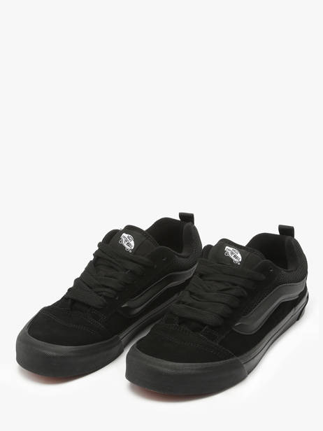 Sneakers Knu Skool Uit Leder Vans Zwart men 9QCBKA1 ander zicht 2