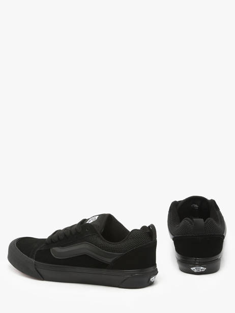 Sneakers Knu Skool Uit Leder Vans Zwart men 9QCBKA1 ander zicht 3